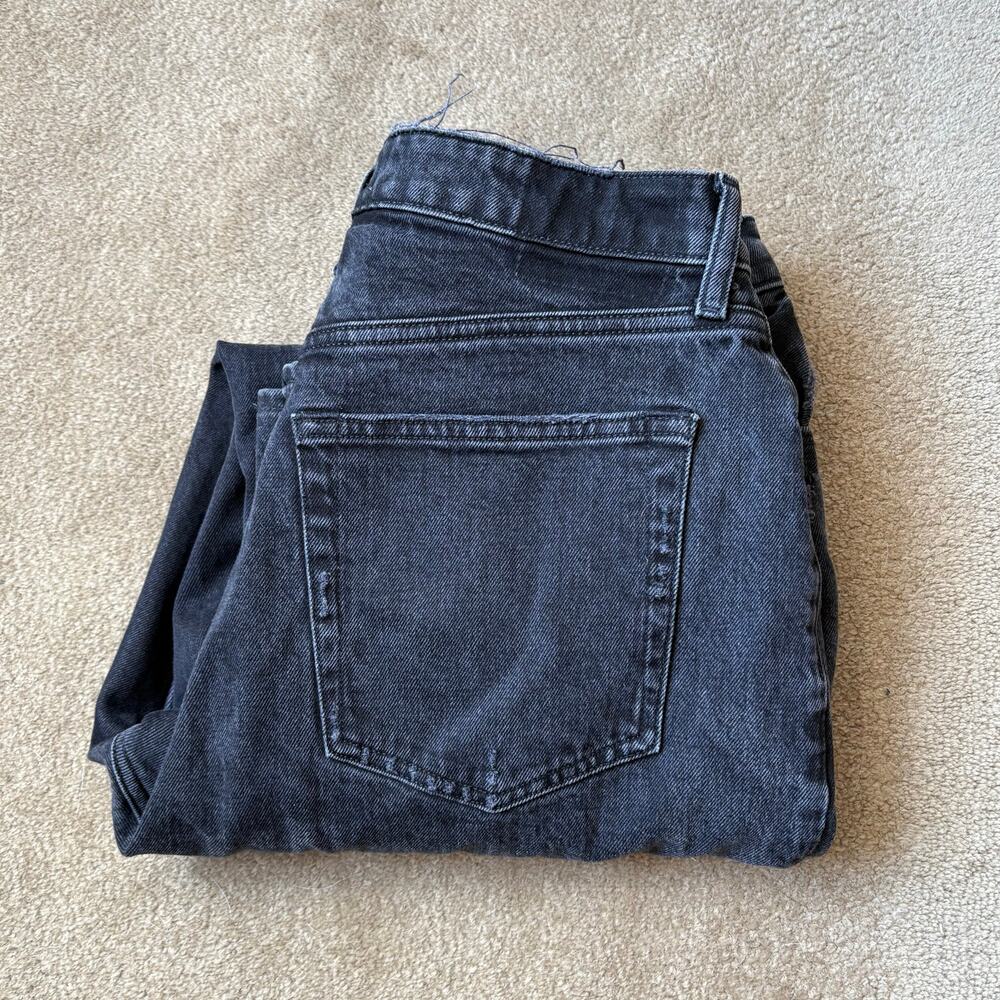 Abercrombie & Fitch The Dad High Rise Jeans 31 Short Distressed Skater - Picture 6 of 6